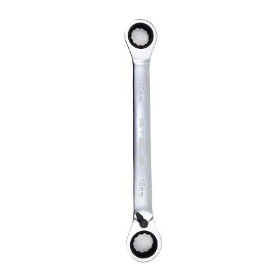 Chave Estrela Com Catraca 17-19mm Stels 72 Dentes