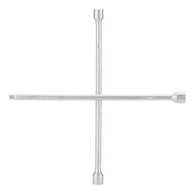 Chave De Roda Em Cruz 17-19-21mm 1/2'' 450mm Aço 45 Stels 1424555 Resistente