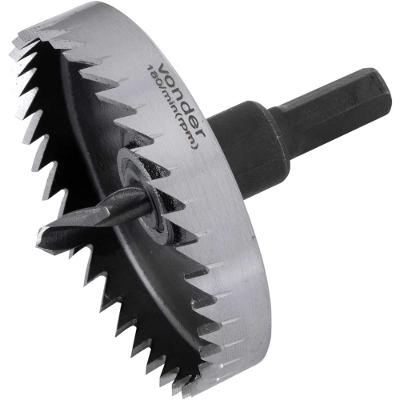 Serra Copo Aço Rápido 75Mm Para Inox Vonder 23Mm 10Mm 180Rpm 0,35Kg