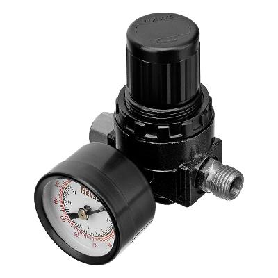 Regulador de Pressão com Manômetro 12 Bar Denzel 1/4''