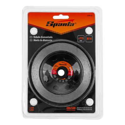 Rebolo Contínuo Diamantado M14 115mm Sparta Corte Preciso Pedras