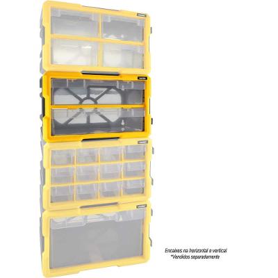 Organizador Plástico 2 Gavetas 3 Kgf Polipropileno Nove54 Opv002