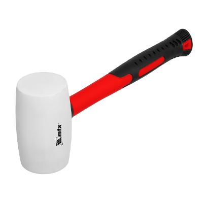 Martelo Borracha Branca 680g Cabo Fibra MTX