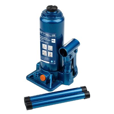 Macaco Hidráulico Garrafa 4T Elevação 194-372mm Aço Stels 5110255 Semi-Profissional