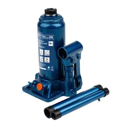 Macaco Hidráulico Garrafa 3T Stels 5109655 Elevação 178-343mm Aço Reforçado