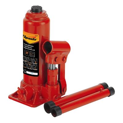 Macaco Hidráulico Garrafa 3T Elevação 180-340mm Sparta