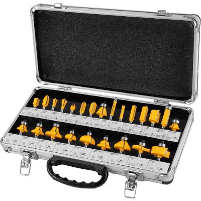 Jogo De Fresas Para Madeira 24 Peças 6mm Nove54 Precisão Durabilidade