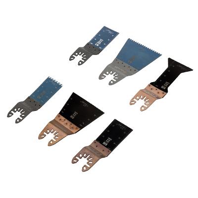 Jogo Lâminas Corte Multifuncional 6 Peças Denzel Aço Alta Velocidade Versátil