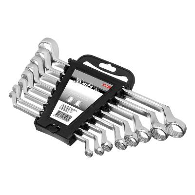 Jogo De Chave Estrela Crv 6-22mm 8 Peças Aço Cr-V 44 Hrc Mtx 153329 Com Suporte