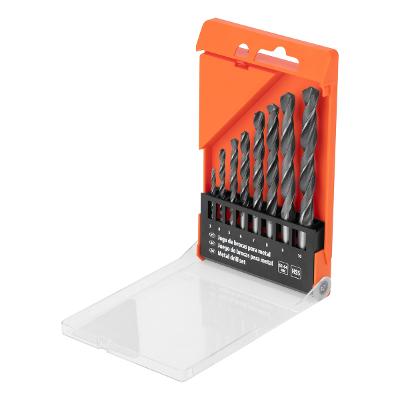 Jogo De Brocas Metal Hss 3-10mm 8 Peças Sparta Precisão E Durabilidade