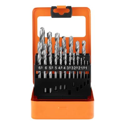 Jogo De Brocas Metal Hss 1-10mm 19 Peças Sparta Perfuração Precisão Durabilidade