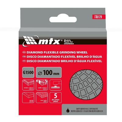 Disco Lixa Diamantada Flexível Refrig G1500 MTX