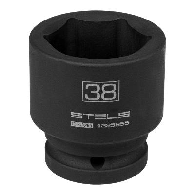 Soquete Impacto 3/4 Sextavado 38mm Aço CrMo Stels
