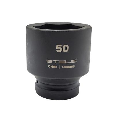 Soquete Impacto 1/2'' Hex 50mm Cr-Mo Stels 1405255 Para Caminhões