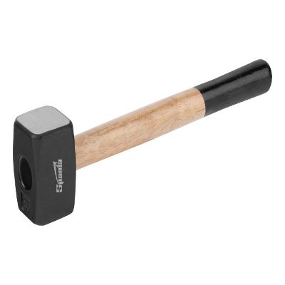 Marreta Quadrada Forjada 1kg Aço Carbono Cabo Madeira Sparta