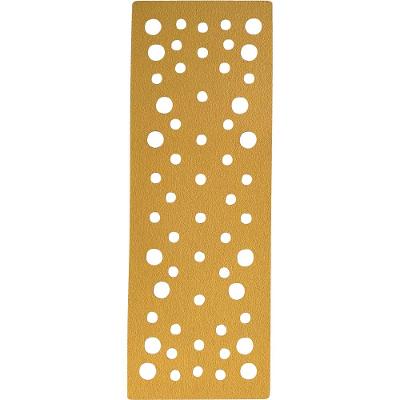 Lixa Retangular G80 70x197mm 10pçs Nove54 Lixadeira Orbital