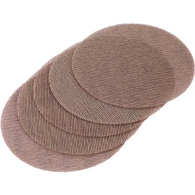 Disco De Lixa Telado 9'' 225 Mm Grao 120 Embalagem Com 5 Pecas Nove54