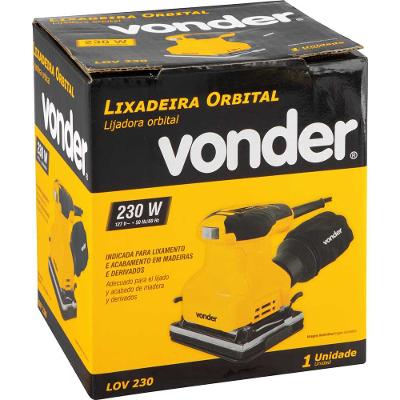 Lixadeira Orbital 127V 230W 15000Opm Nove54 Lov230 Coleta Pó