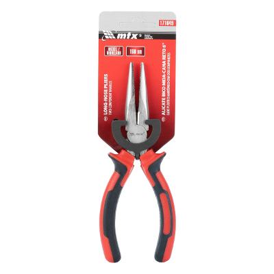 Alicate Bico Meia Cana Reto 6''-160mm Cabo Dupla Injeção MTX