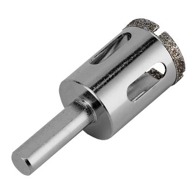 Broca Diamantada Para Vidro 25mm Haste Triangular Mtx