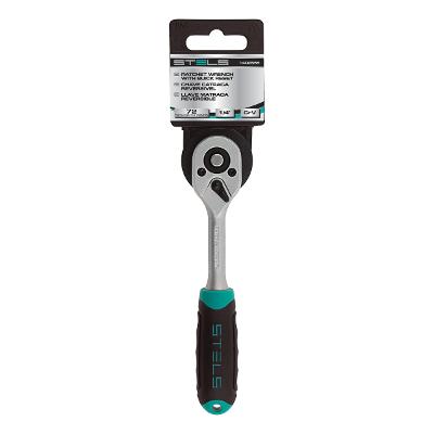 Chave Catraca Reversível Soquete 1/4'' 72 Dentes Stels