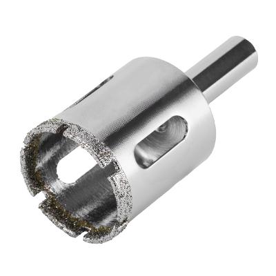 Broca Diamantada Vidro 30mm Haste Triangular Aço Grau 45 MTX