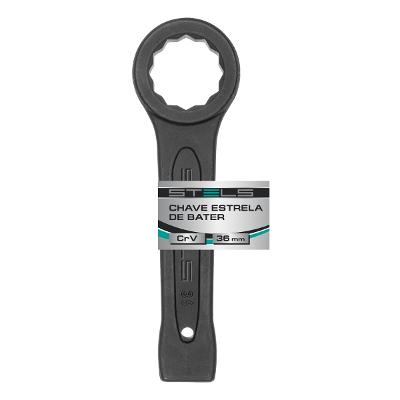Chave Estrela De Bater 36mm Stels Aço Carbono 45 Fosfatizada