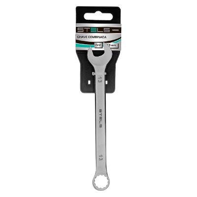 Chave Combinada Stels 13mm Aço Cromo-Vanádio 38-55 HRC