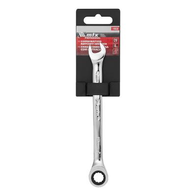 Chave de Catraca Combinada 10mm Aço CrV Cromada 58 HRC MTX