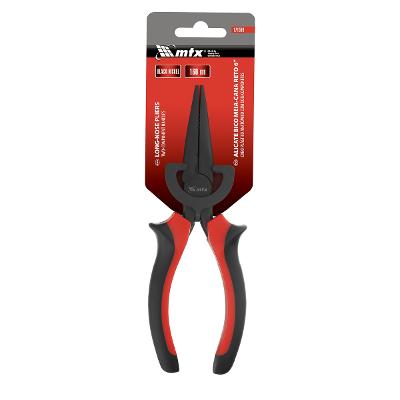 Alicate Bico Meia Cana Reto 6'' 160mm Cabo Dupla Injeção MTX