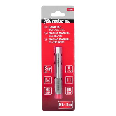 Macho Manual Aço Rápido M10 x 1,5mm HSS P6M5
