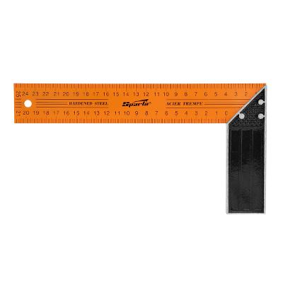 Esquadro De Precisão 250mm Metálico Sparta Aço U8A