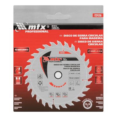 Disco Serra Circular 110mm (4,3/8'') 22,23mm 40 Dentes