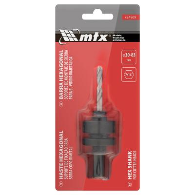 Haste Sextavada Para Serra Copo Bimetal Acima De 30mm