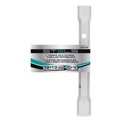 Chave Sextavada Tubular 12-13mm Cromo Vanádio Stels