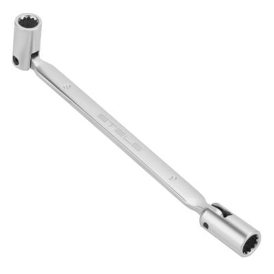 Chave Aperto Soquete Articulada Cromo Vanadio 8-9mm Stels