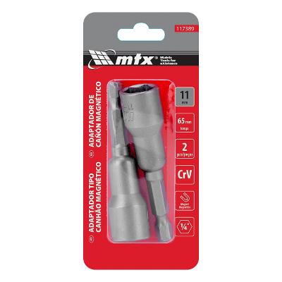 Soquete Magnético Para Parafusadeira 12mm 65mm MTX