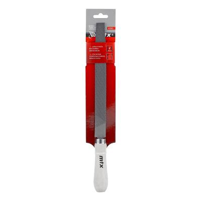Lima Chata Bastarda 200 mm (8”) Aço Carbono Cabo Madeira MTX 1623555