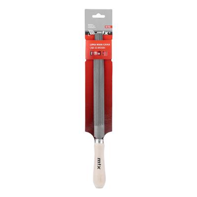 Lima Meia Cana 200MM 8'' Cruzado 2 Cabo Madeira MTX