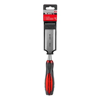 Formão Chanfrado Emborrachado 1/2'' 38mm MTX Aço CrV