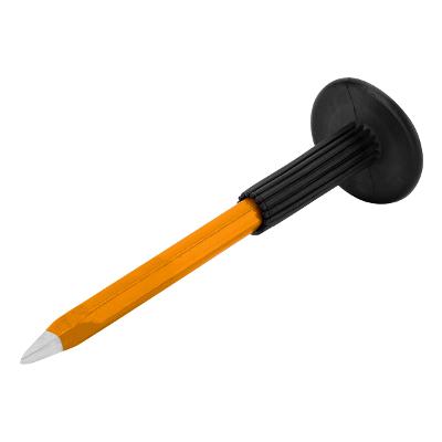 Ponteiro Sextavado 250mm Cabo Emborrachado Aço 65Mn Sparta