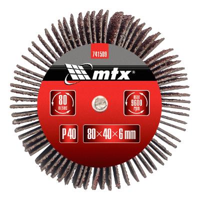 Roda De Lixa Com Haste Para Furadeira P Desbaste Mtx