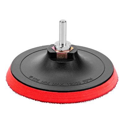 Disco Para Lixa De Velcro Com Adaptador Rosca M14 Para Furadeira 125mm 12000rpm MTX 762209