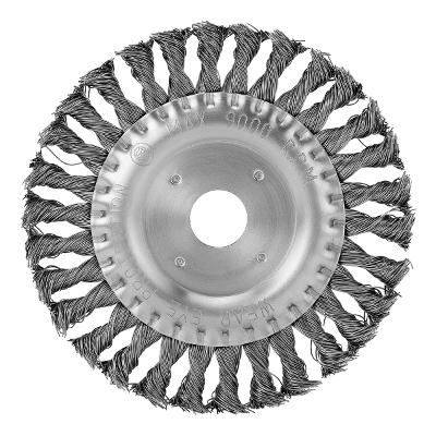 Escova Circular Aço Carbono Torcida 22mm 150mm MTX
