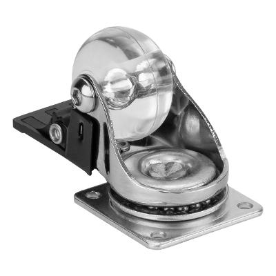 Rodízio De Gel Giratório Com Freio 1.3/8'' 20kg 35mm Mtx
