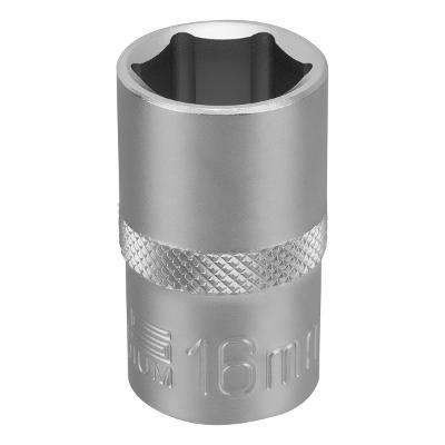 Soquete Sextavado 1/2'' 27mm Aço CrV Stels 1382755 Alta Resistência