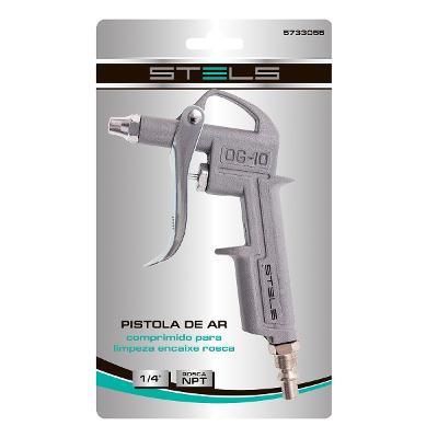 Pistola Para Limpeza Pneumática Alumínio 1/4' 8 Bar 300 L/min Stels 5733055