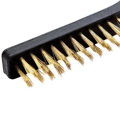 Jogo Escova De Aço 3 Peças Limpeza Pesada Aço E Nylon MTX