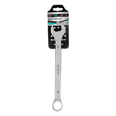 Chave Combinada Cromo Vanádio 20mm Stels - 12 Lados, 5° Inclinação, 38-55 HRC