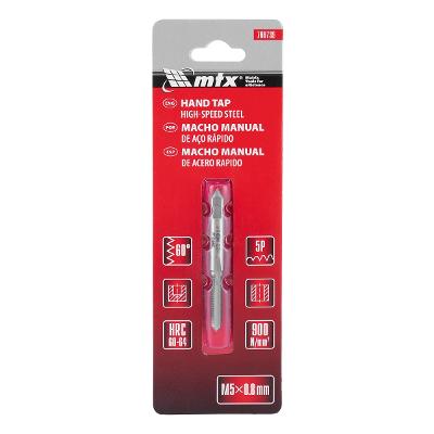 Macho Manual Aço Rápido M5 X 0,8mm P6M5 MTX